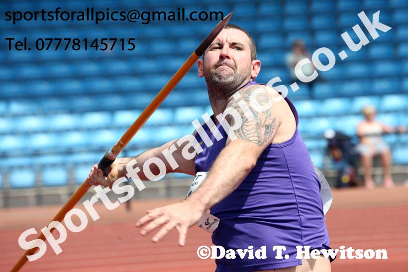 Senior mens javelin, Northern Senior and Under-20s Champs., Sports City, Manchester. Photo: David T. Hewitson/Sports for All Pics